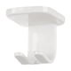 thumbnail image 2 of Porta Cepillos de Dientes de Pared con Gancho, Plástico Blanco, Instalación sin Taladro, Diseño con Inclinación de 10° Hacia Adentro para Almacenamiento Seguro, Estructura Ventilada para Secado por, 2 of 6