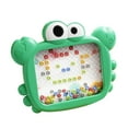 thumbnail image 1 of Educational Puzzle Toy 2 Cartoons Dot Drawing Board with Interactive Ballpoint Pen Design Durable ABS Construction Portable Size for Young Artists Training Fine Motor Skills and Imagination, 1 of 6