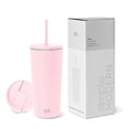 thumbnail image 1 of Vaso aislante moderno, sencillo, con tapa y pajita, 500 ml Simple Modern NA, 1 of 6