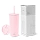 thumbnail image 1 of Vaso aislante moderno, sencillo, con tapa y pajita, 500 ml Simple Modern NA, 1 of 6