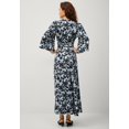 thumbnail image 2 of Ellos Plus Size Knit Surplice Tie-Waist Maxi Dress, 2 of 3