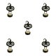 thumbnail image 1 of Bewildely Candelabros funcionales de acero inoxidable para fiesta temática o decoración de candelabro de casa encantada D Type2 NO2, 1 of 6