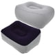 thumbnail image 3 of 2 piezas de pies inflables descanso almohada flocado PVC Masaje de pies Taburete Relax Cojín para viajes al aire libre (gris azul + gris), 3 of 5