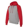 thumbnail image 2 of Russell Athletic Men's Dri Power Colorblock Raglan Hooded Pullover Sweatshirt, Style 693HBM, 2 of 3