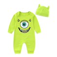 thumbnail image 1 of Conjunto de Pelele para Bebé Disney Monsters Inc Mike Wazowski 2 Piezas, 1 of 7