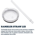 thumbnail image 4 of YETI Rambler 42 oz Straw Mug, Vacuum Insulated, Stainless Steel, Navy, 4 of 6