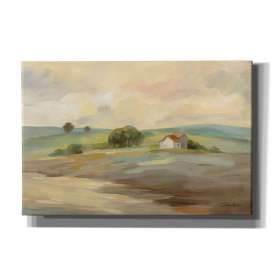 Epic Graffiti 'Path to the Farm' by Silvia Vassileva, Canvas Wall Art, 60"x40"