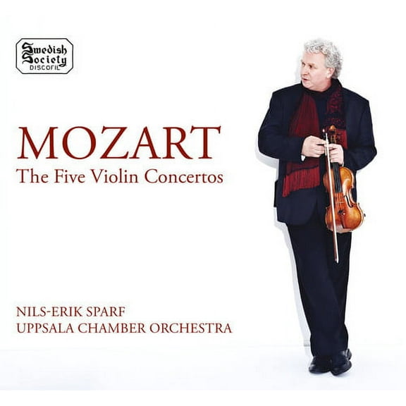 Mozart / Sparf,Nils-Erik - Five Violin Concertos - Music & Performance - CD