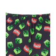 thumbnail image 3 of Minecraft - Pantalones de pijama modelo Creeper TNT para hombre caballero (Negro), 3 of 3
