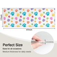 thumbnail image 5 of Pets Paws Print Colorful Kitchen Rug Mat,Kitchen Runner Rugs Non Skid Washable,Decorative Kitchen Floor Mats for Kitchen,Sink,Laundry,17"X47", 5 of 5