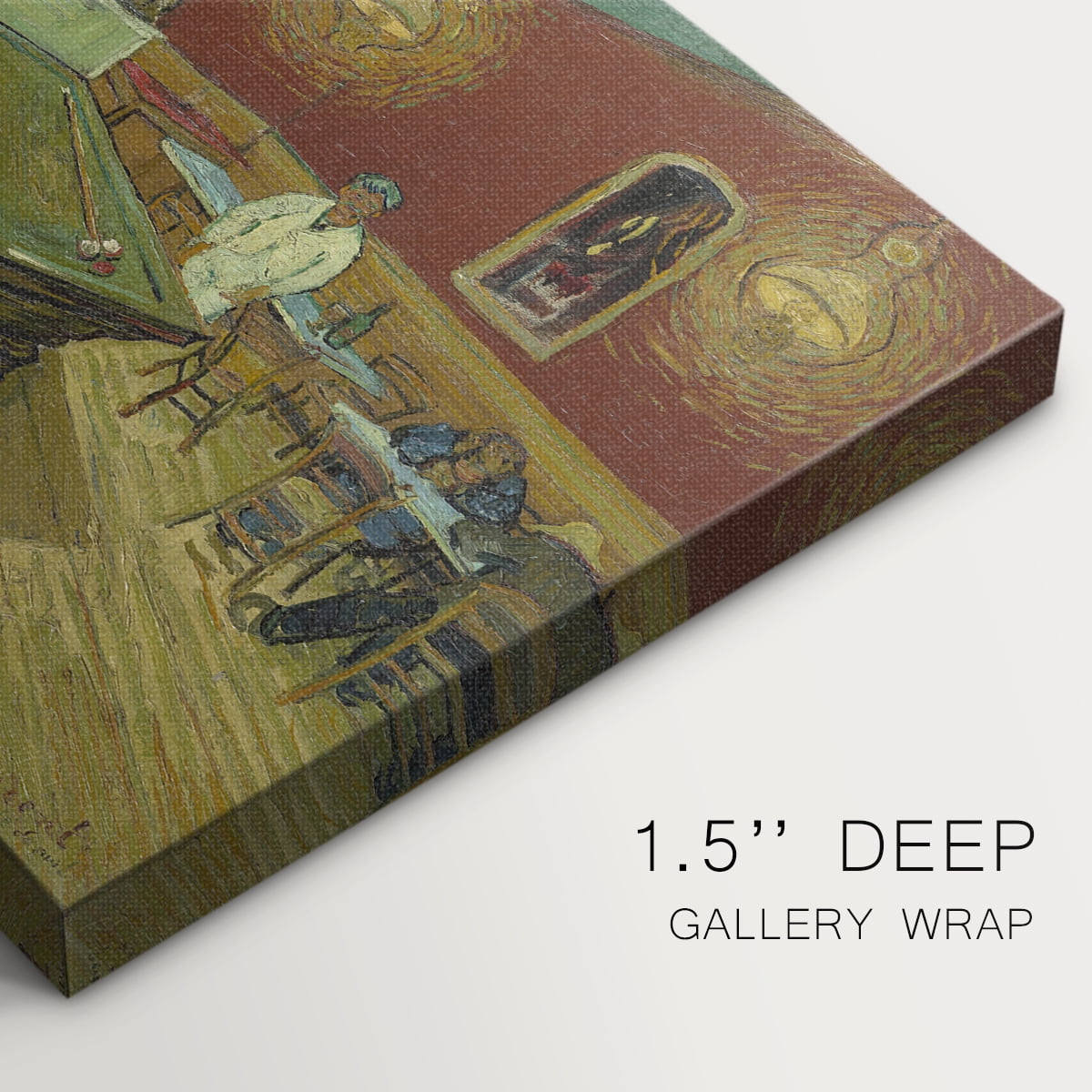Wexford Home The Night Café - 16" x 20" Gallery Wrapped Canvas, Ready to Hang