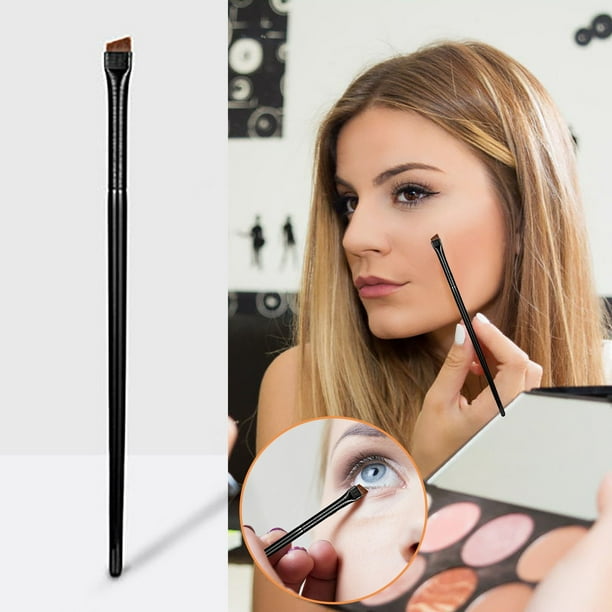 duhgbne blade eyeliner brush ultra fine flat head eyebrow brush
