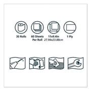 Tork Advanced ShopMax Wiper 450, 11 x 9.4, Blue, 60 Sheets per Roll, 30 Rolls per Carton -TRK450360