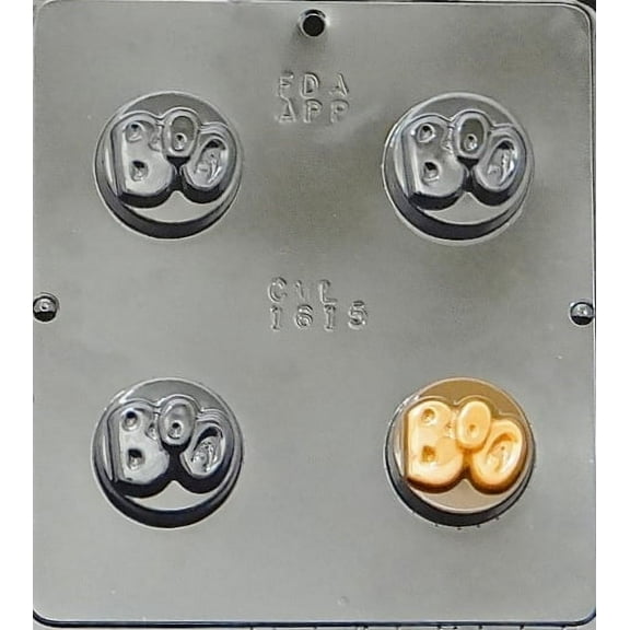 1615 Boo Halloween Oreo Cookie Chocolate Candy Mold