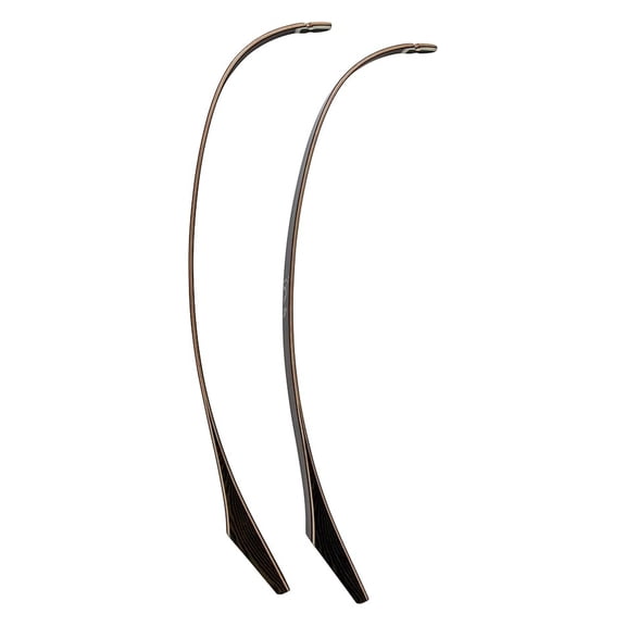 Bear Archery Take Down #2 Limb 35lb Phenolic with Black Glass, Traditional Archery Limbs (ATDL20235)