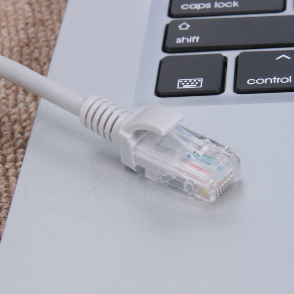 Ethernet Cable 82 Ft LAN Cable, Internet Cable, Patch Cable and Network Cable - (Silver) 82 Feet ethernet Cord