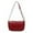 Red, variant on Xfvqtps Womens Shoulder Bag Large Capacity Splicing Chain Stone Pattern Fashion Grace Casual Lightweight Handbag Red