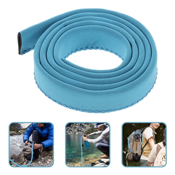 LULULION Insulated Hydration Hose Cover, Blue Neoprene Sleeve for Outdoor Use