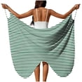 thumbnail image 1 of Sorties de Plage pour Femmes Sarong Sangle Réglable Drapé Transparent Fente Haute Côté Blanc Uni, 1 of 9