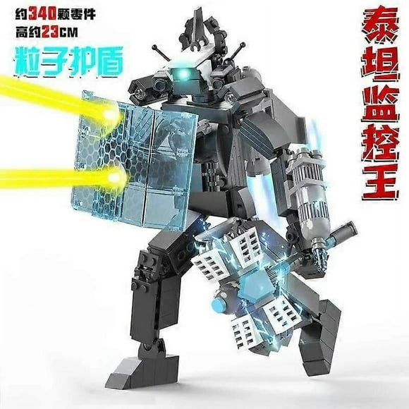 Skibidi Toilet Toy Building Block Titans Camera Man Tv Man Cameraman Speakerman Skibidi Toilet Clock Man Titans Drill Speaker