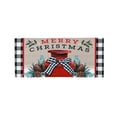 thumbnail image 3 of Evergreen Merry Christmas Milk Can Sassafras Indoor Outdoor Switch Doormat 1'10"x10" Beige, 3 of 6