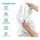 thumbnail image 5 of Amorosa Protector de Colchón Impermeable, Antiarrugas y de Diseño Minimalista (Matrimonial, Blanco, 135*190*45CM), 5 of 7