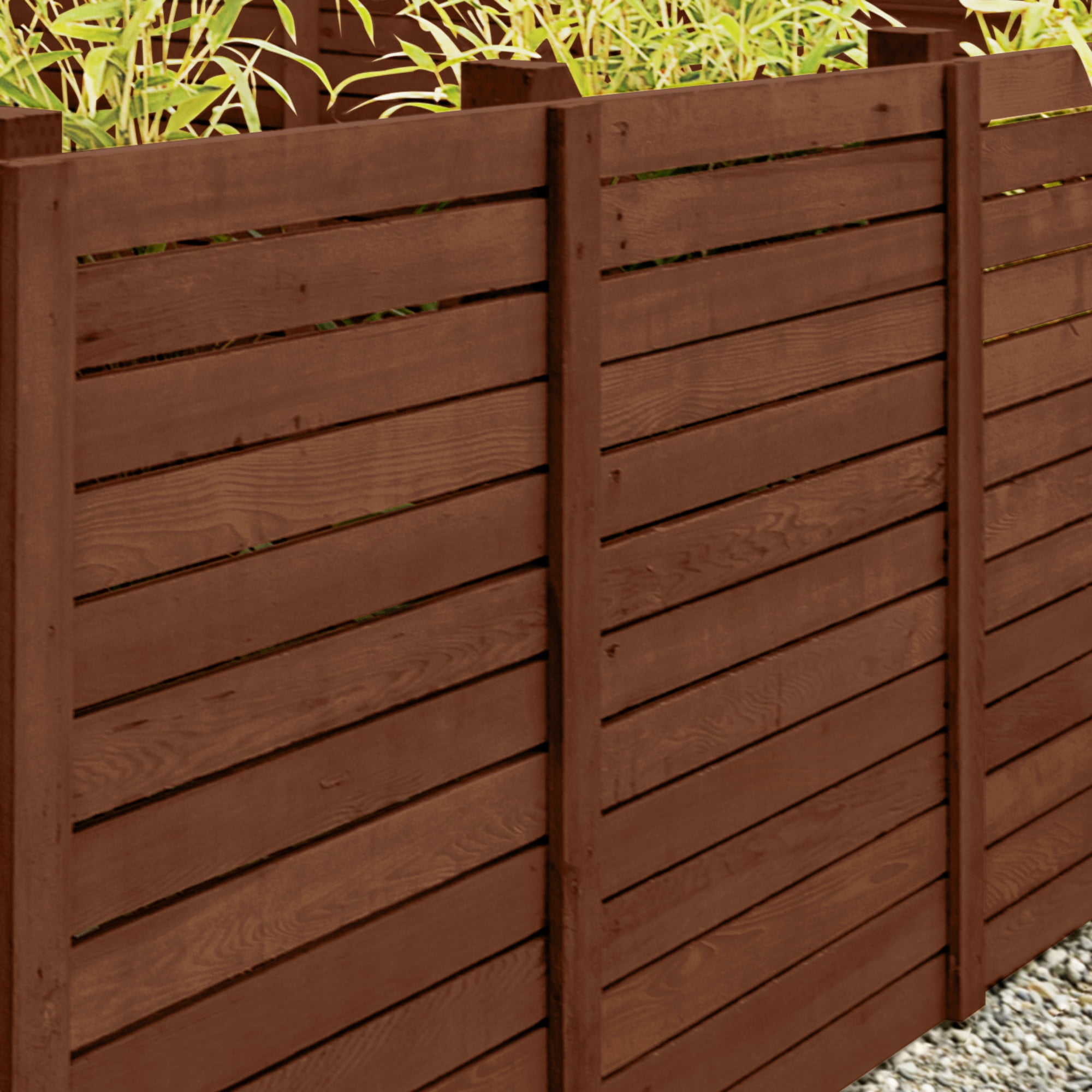 Olympic Elite 1 Gallon ST-2011 Dark Mahogany Semi-Transparent Exterior Stain and Sealer in One Low VOC