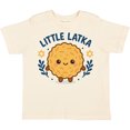 thumbnail image 3 of Inktastic Little Latka Cute Hanukkah Design Boys or Girls Toddler T-Shirt, 3 of 5