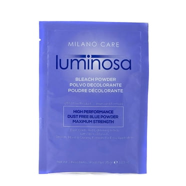 High Performance Dust Free Blue Powder Maximum Strenght Bleach Powder (1.23oz) By Milano Care PF000102 Hair Care