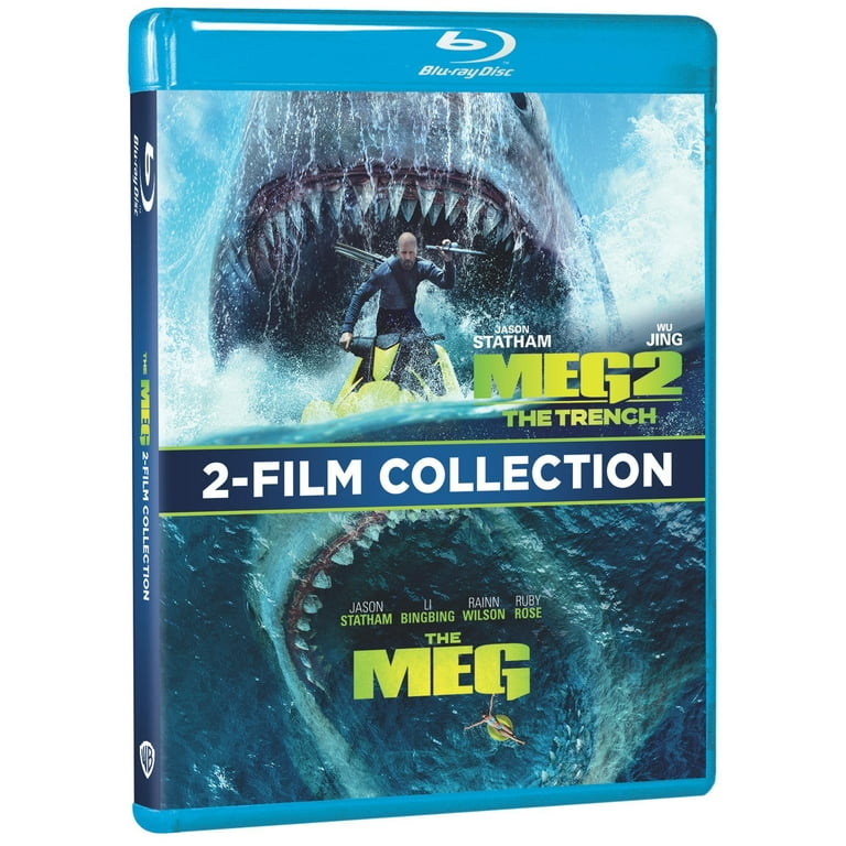 The Meg 2-Film Collection Blu-ray, Warner Bros Action - Walmart.com