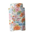 thumbnail image 3 of Elodie Ceramic Tea Canister Chinese with Sealed Lid for Office Dining Table Kitchen C, 3 of 8