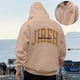 thumbnail image 1 of MHFRRA Sudadera con Capucha para Hombre, de Manga Larga, Informal, Cómoda, con Cordón Ajustable para Deportes Al Aire Libre y Uso Diario Caqui, 1 of 6