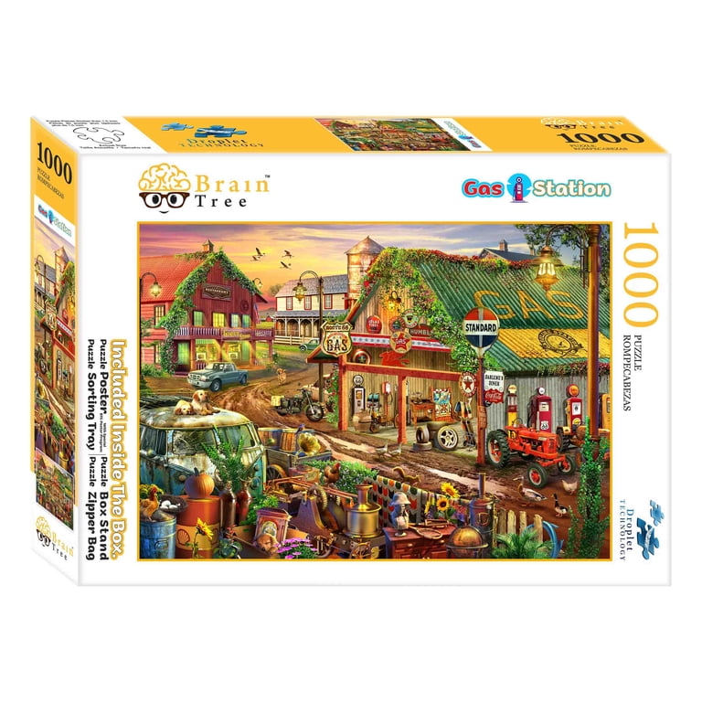 Brain Tree - Cake World 1000 Piece Puzzle For Adults