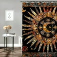 thumbnail image 2 of Orinice Tapestry Qajar Art Decorative Bathroom Decor Set Multi-Size Colorful Luxurious Graphic Print Polyester Fabric Fashion with Hooks Washable Shower Curtain for Bathroom 69x72, 2 of 7