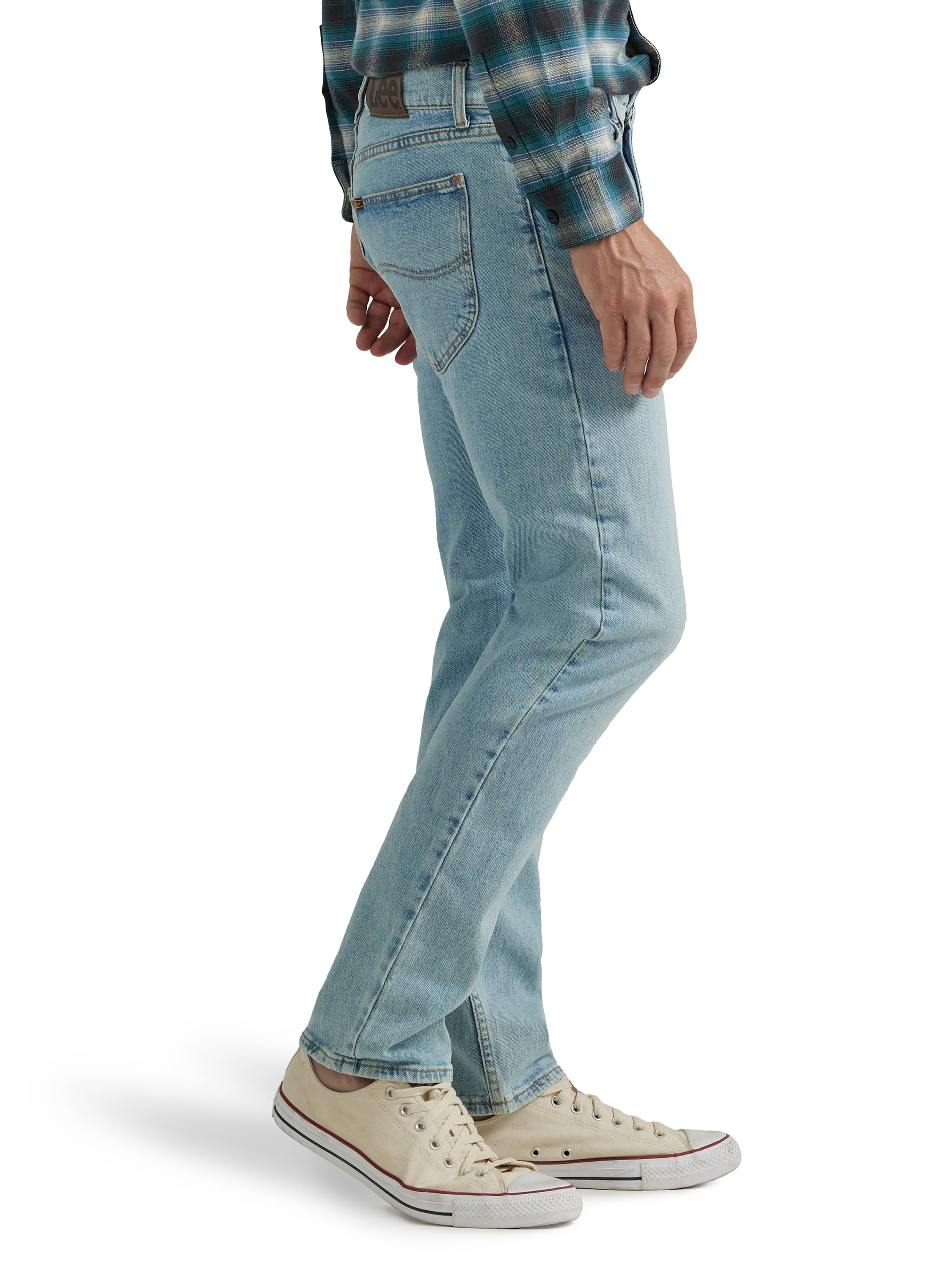 Lee Men's Legendary Denim Five Pocket Slim Straight Jeans