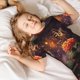 thumbnail image 5 of Balery Butterfly Sitting on a Flower Conjunto de Pijama Infantil de Manga Corta con Estampado – Ropa de Dormir de Algodón Suave-3X-Large, 5 of 6
