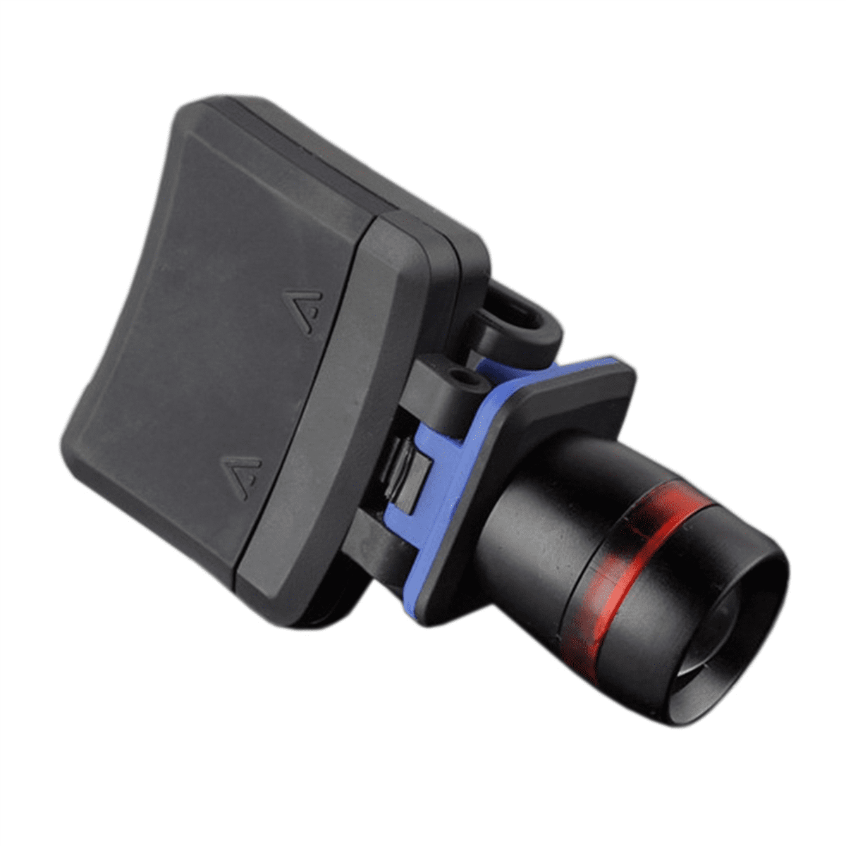 5X XPE LED 120 Lumen 3 Modes Waterproof Zoomable Clip - on Cap Hat Light Flashlight Light Lamp Black