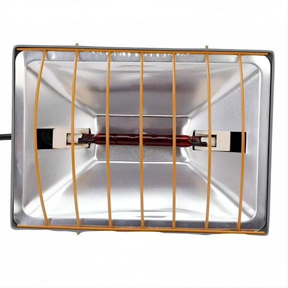 LAMIRO Chicken Coop Heater for Chicks Ducks,Heat Lamp for Chickens,Heating Lamp for Outdoor Winter,Brooder Heater with Anti-Fall Aluminum Alloy Lamp Shade Suitable