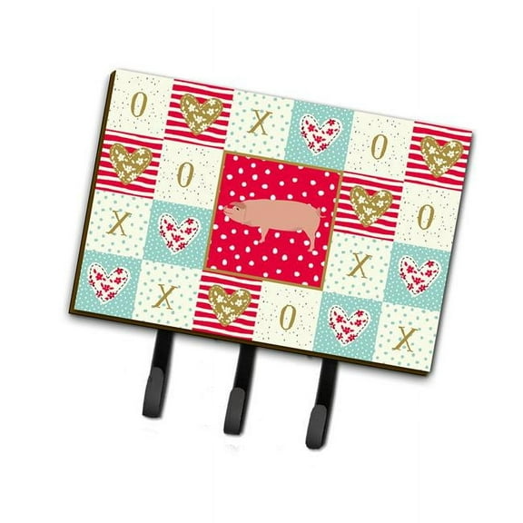 American Landrace Pig Love Leash or Key Holder