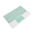 thumbnail image 1 of Amdohai Bluetooth3.0 Wireless Keyboard 78 Keys Rechargeable Keyboard Slim Design Multi-function Shortcut Keys Support Android iOS Windows Green, 1 of 6