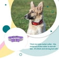 thumbnail image 3 of ZheElen Bling Crystal Cat Collar Metal Adjustable Puppy Bow Tie Rhinestone Soft Collars Pet Supplies for Small Medium Dogs, 3 of 7