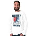 thumbnail image 3 of Fantasy League Champs Sport Ball Game Men's Long Sleeve Tee T Shirt Brisco Brands S, 3 of 5