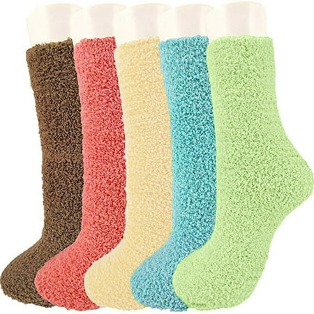 

HIMIWAY Compression Socks Men Women‘s Heavy Thick Wool Socks - Soft Warm Comfort Winter Socks Multi-color One Size