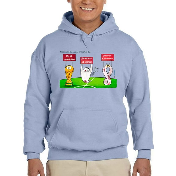 The Success Of The World Cup Hoodie Men's -Ahmad Rahma Designs