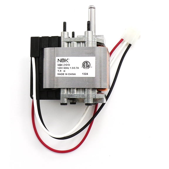 99080666 FAN MOTOR 120V/60HZ - EXACT FIT FOR BROAN - REPLACEMENT PART BY NBK