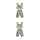 thumbnail image 4 of Jumpingount Conjunto de ropa de verano para niñas, pantalones holgados sin mangas con espalda descubierta, Top fino para bebé, jersey con ciento veinte 2Conjunto, 4 of 6