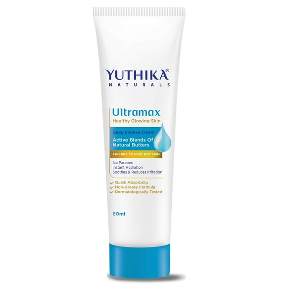 Yuthika Deep Intense Moisturizing Cream for Very Dry Skin Face Moisturizer for Men & Women Deep Hydration & Softness Non-Greasy Dermatologically Tested