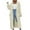 White, variant on BADHUB Womens Long Cardigan Sweaters 2025 Fall Open Front Coat Long Sleeve Cable Knit Maxi Outerwear Trendy Jacket Clothes Gray 2XL