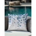 thumbnail image 4 of Outdoor Pillows Waterproof, Blue Eucalyptus Leaves Bedding Throw Pillows with Insert for Couch Sofa Bed, Summer Botanical Weeping 16x16 Inch Pillowcases Decorative Camping Patio Pillow Set of 1, 4 of 8