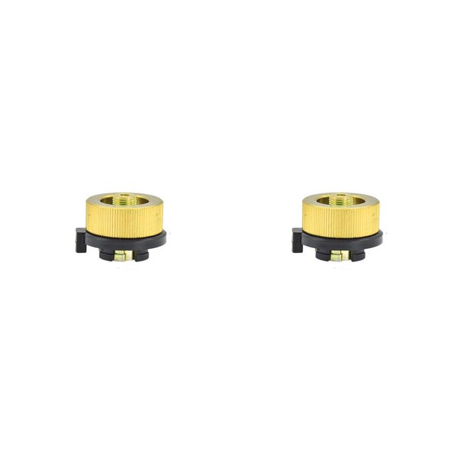 Greeniant NERIES Manguera de propano Material premium Durabilidad Adaptador de estufa Cambio directo Estanqueidad al Exterior slenderthread golden Type2 NO2 Greeniant CBP187658